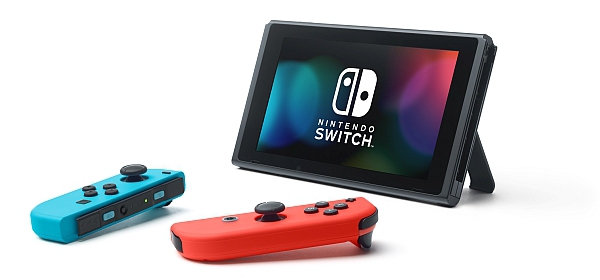 Nintendo Switch als Tisch-Konsole mit Joy-Cons © nintendo-europe-media.com / Nintendo