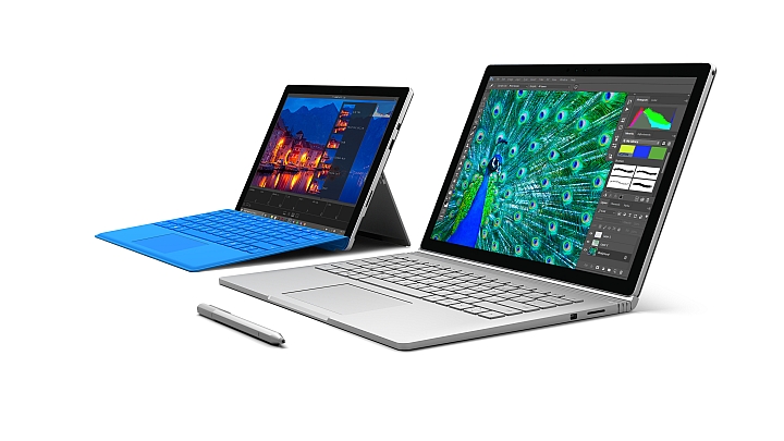 Surface Pro 4 und Surface Book © windows.net / Microsoft